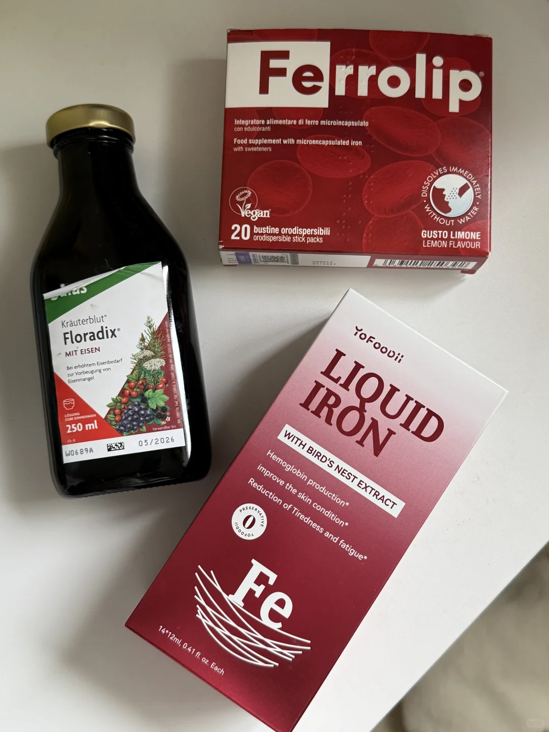 随便问，3款铁剂都替你们试过了