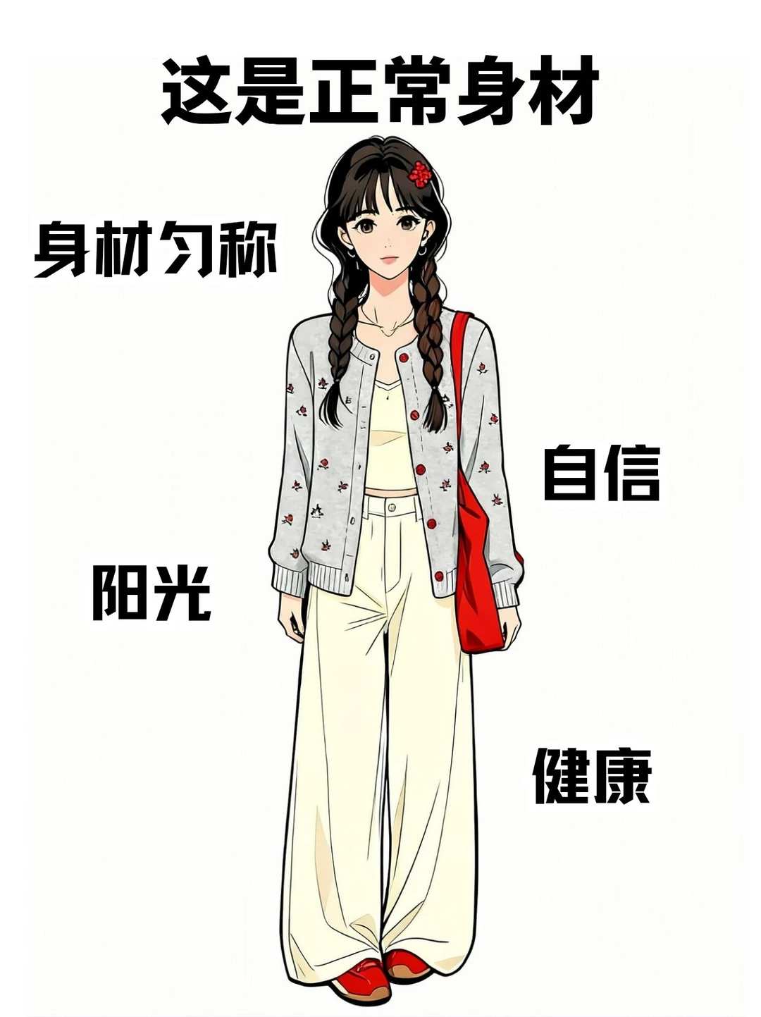 什么样的身材才是标准身材呢？👀
