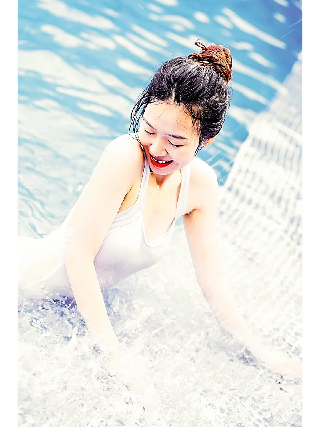 差点让我命丧黄泉的夏日泳池写真