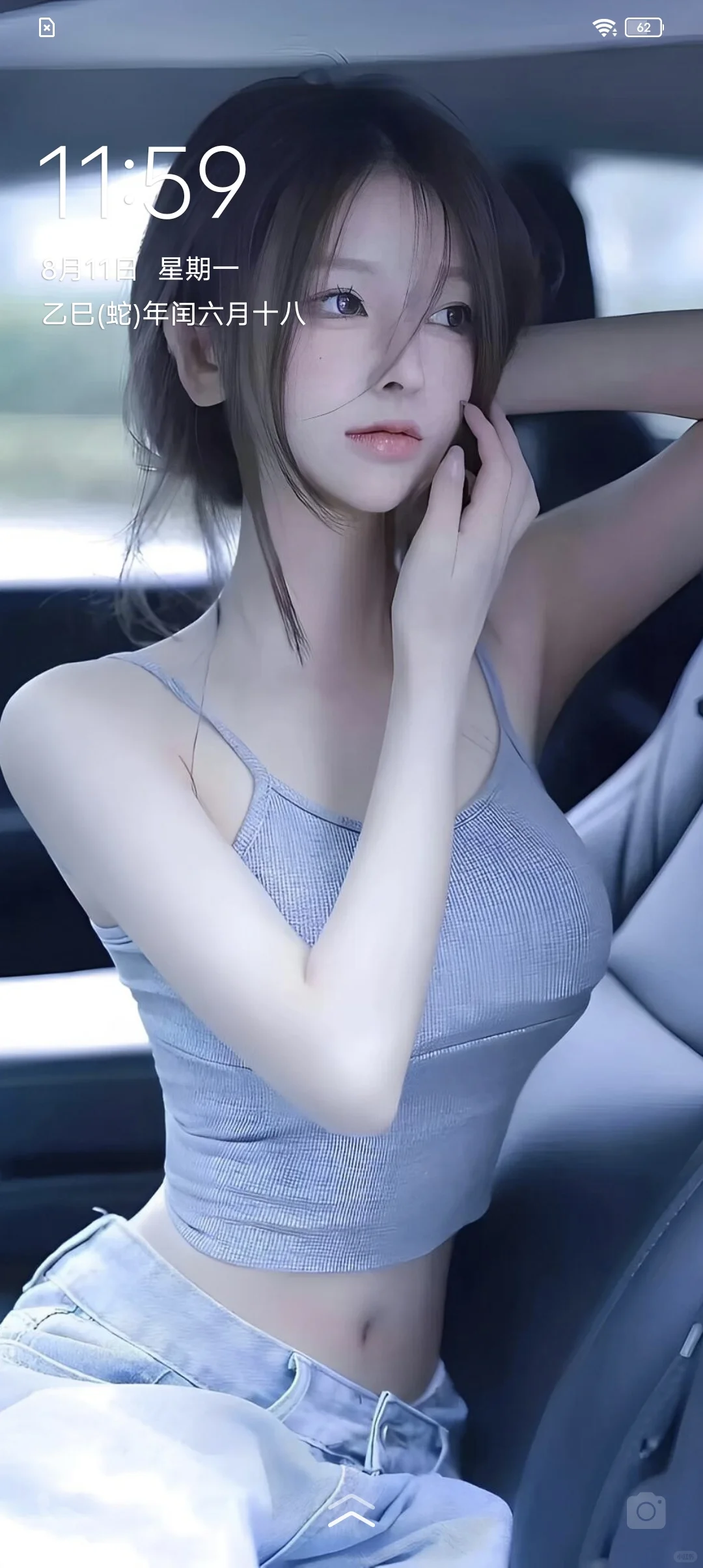 健身房甜妹马甲线背景 练腹动力拉满 收