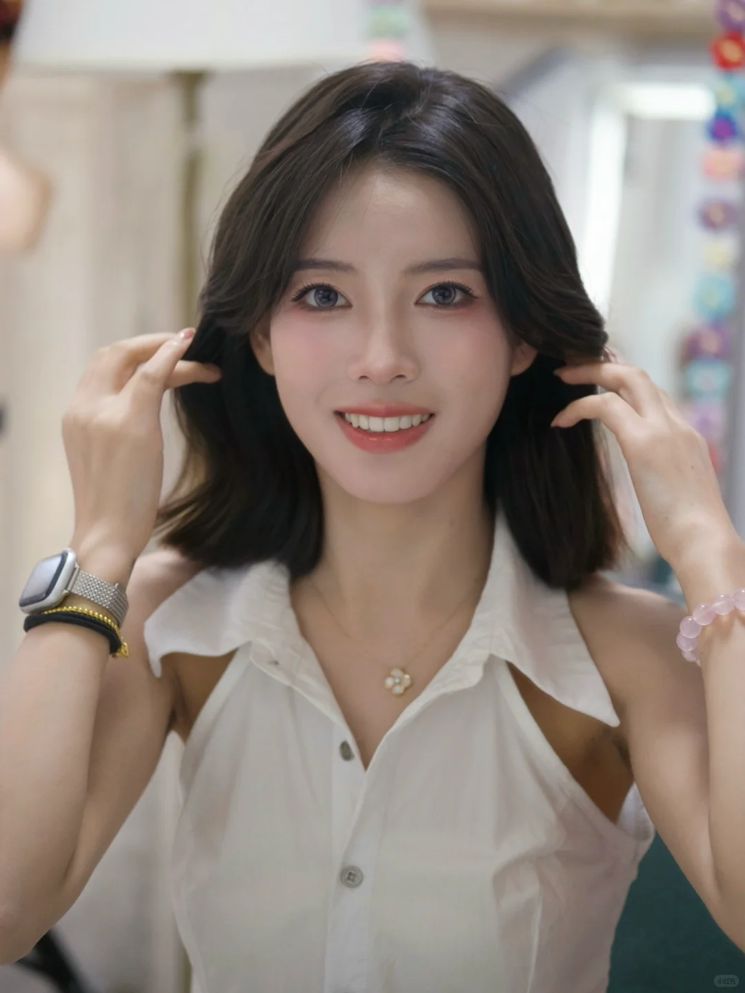 小小的脸蛋儿上大大的五官😍