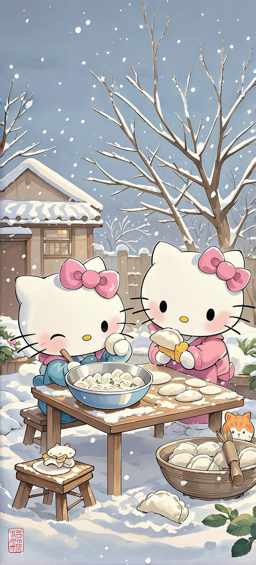 Hello Kitty、可爱壁纸~