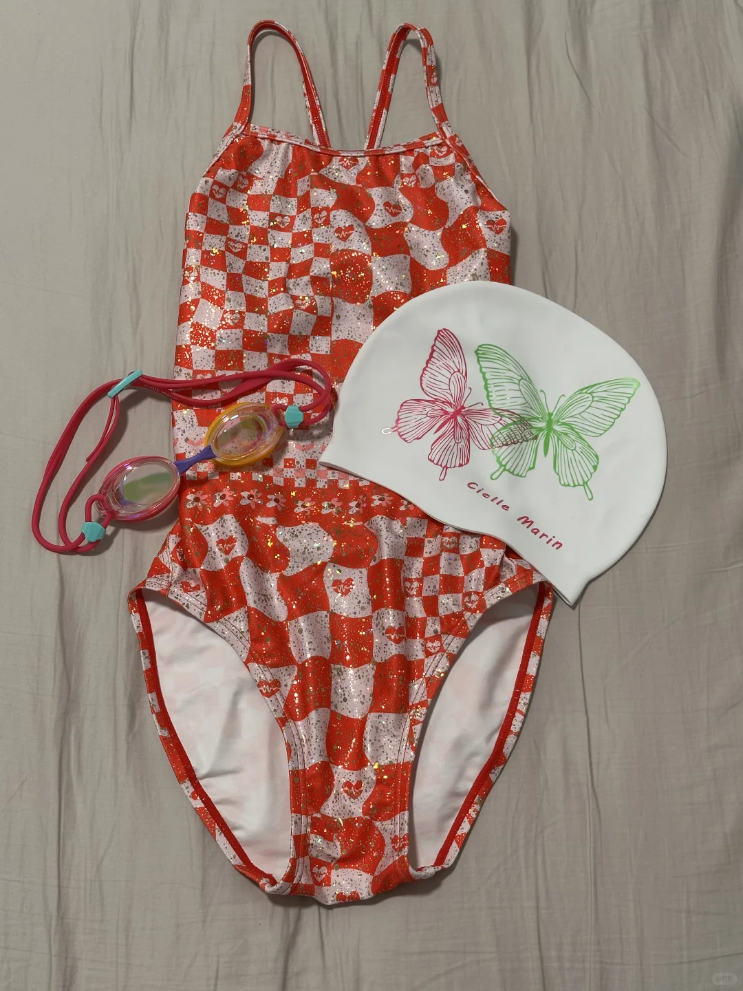 今日份游泳🏊🏻‍♀️OOTD