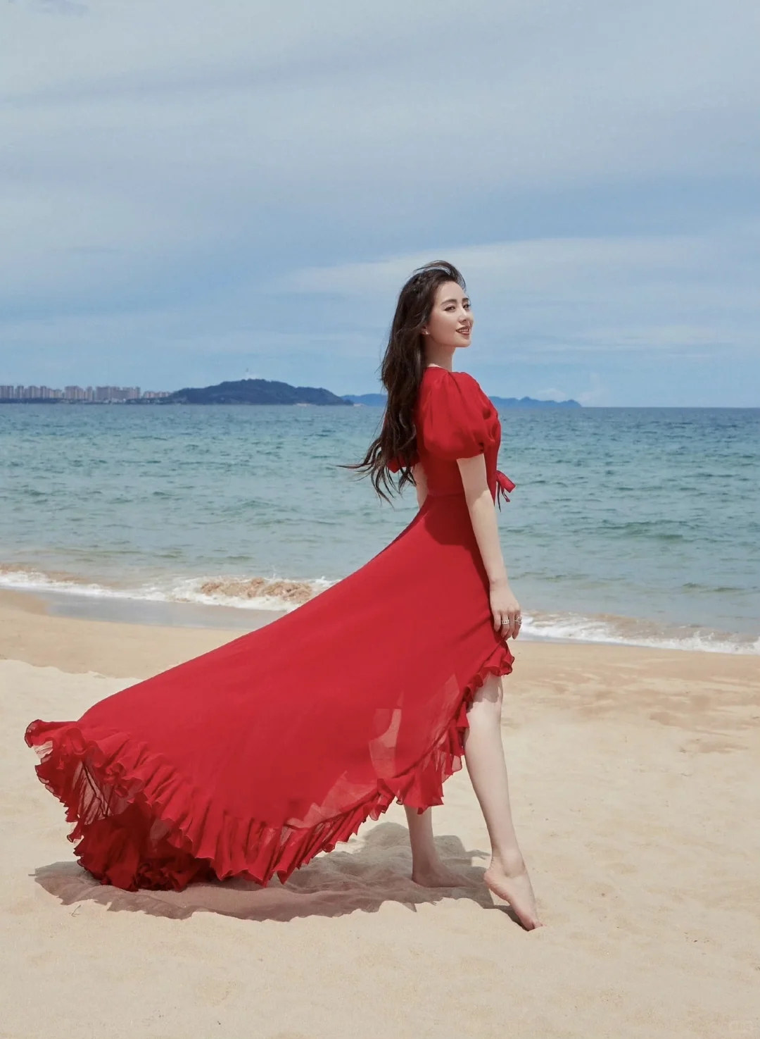 刘诗诗💖修长美腿