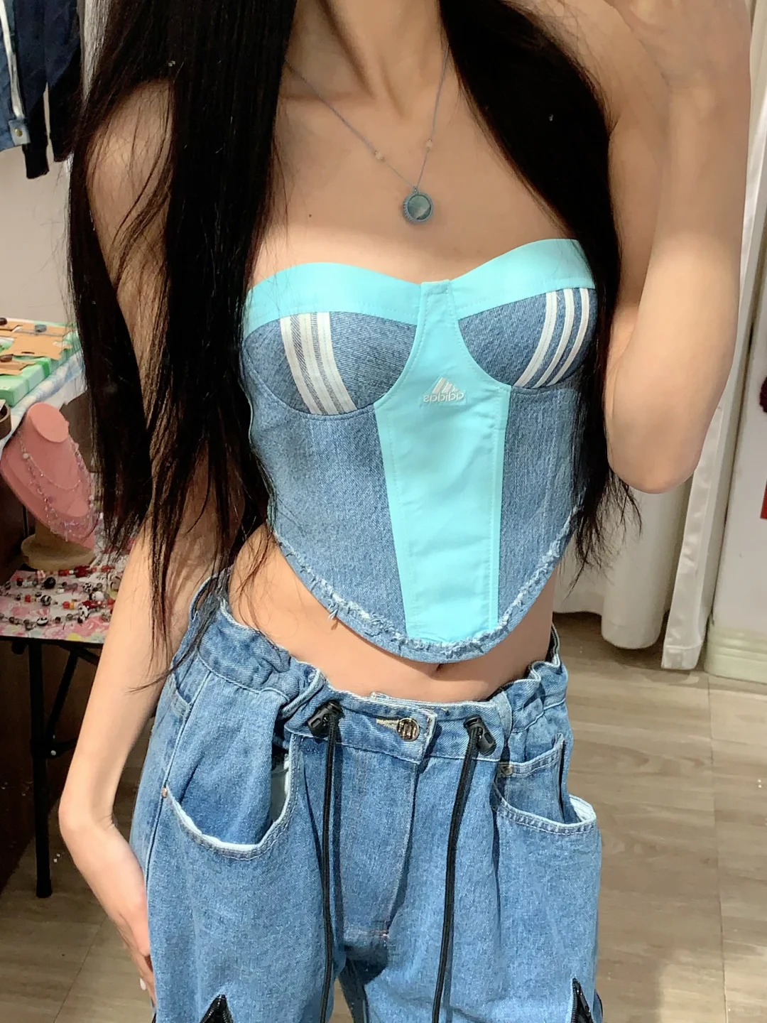 🐬 没有人能拒绝的蒂芙尼蓝 remake胸衣