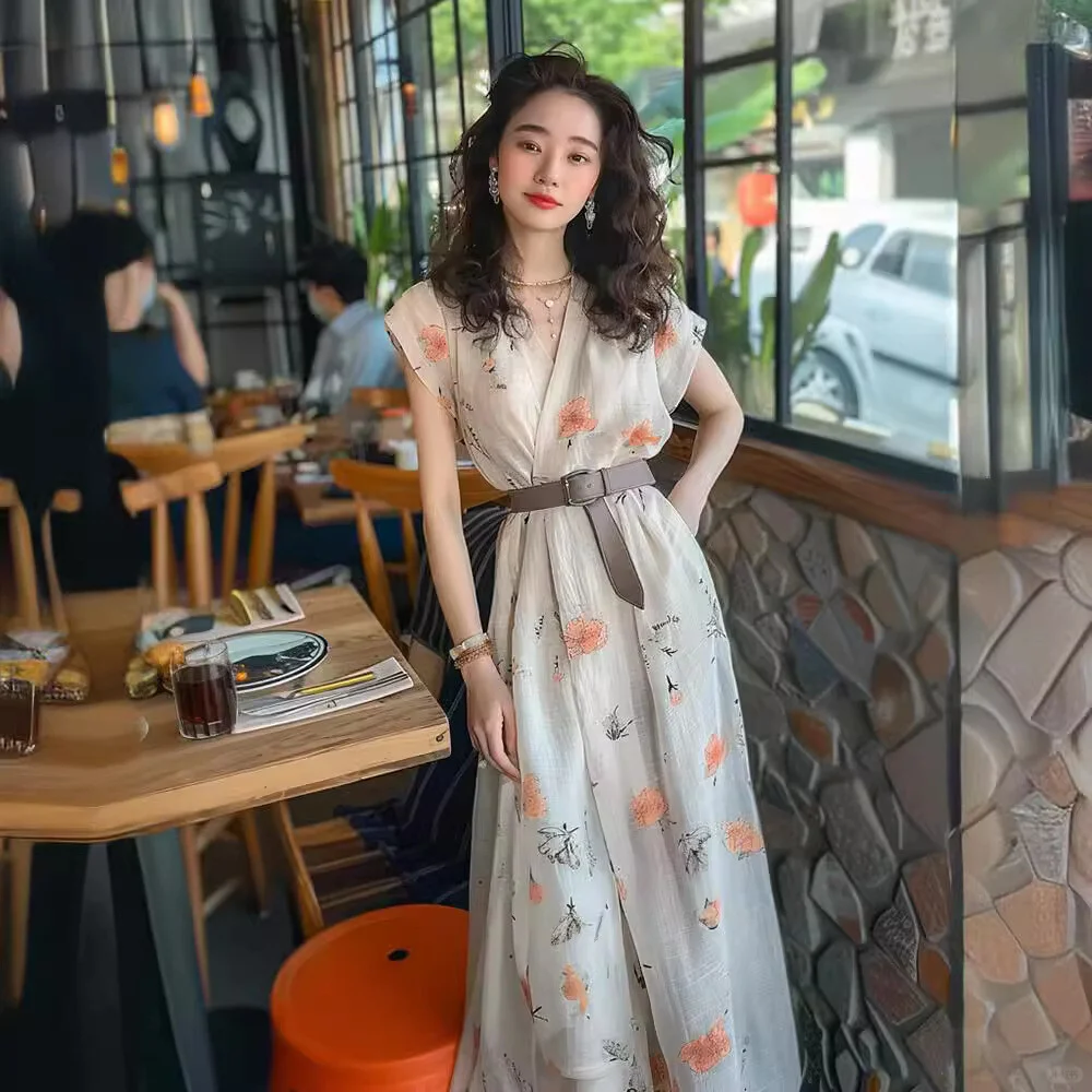 夏日必备！温柔风碎花裙，美哭！