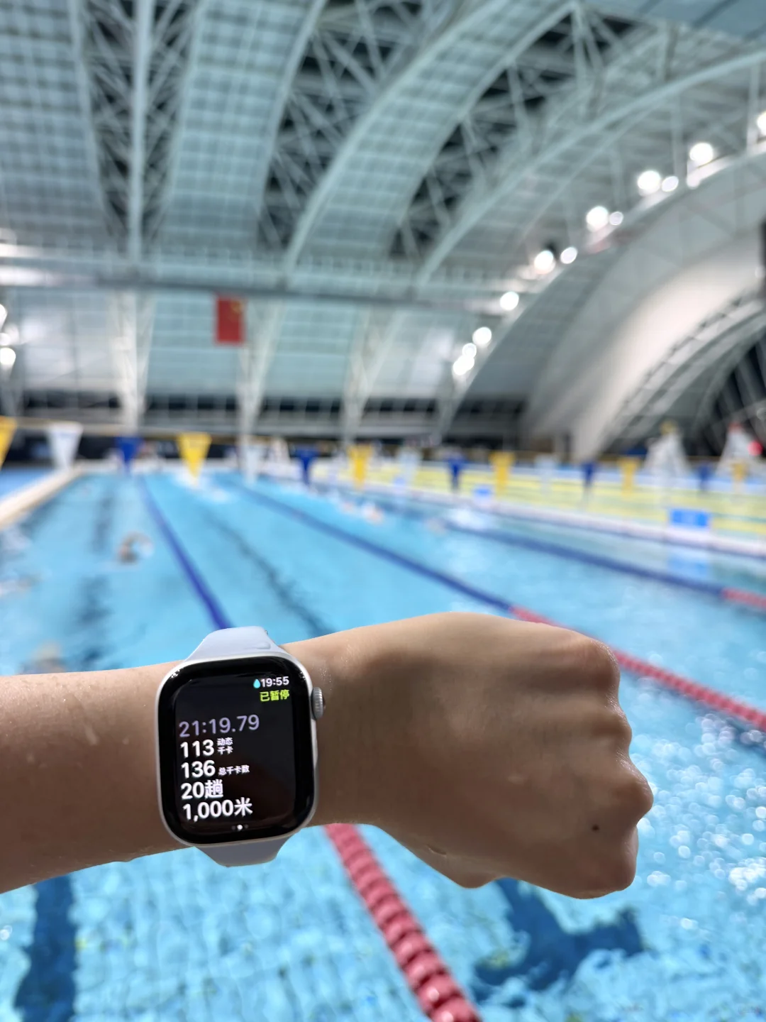 🏊🏻‍♀️冬天游泳只有零次和无数次.