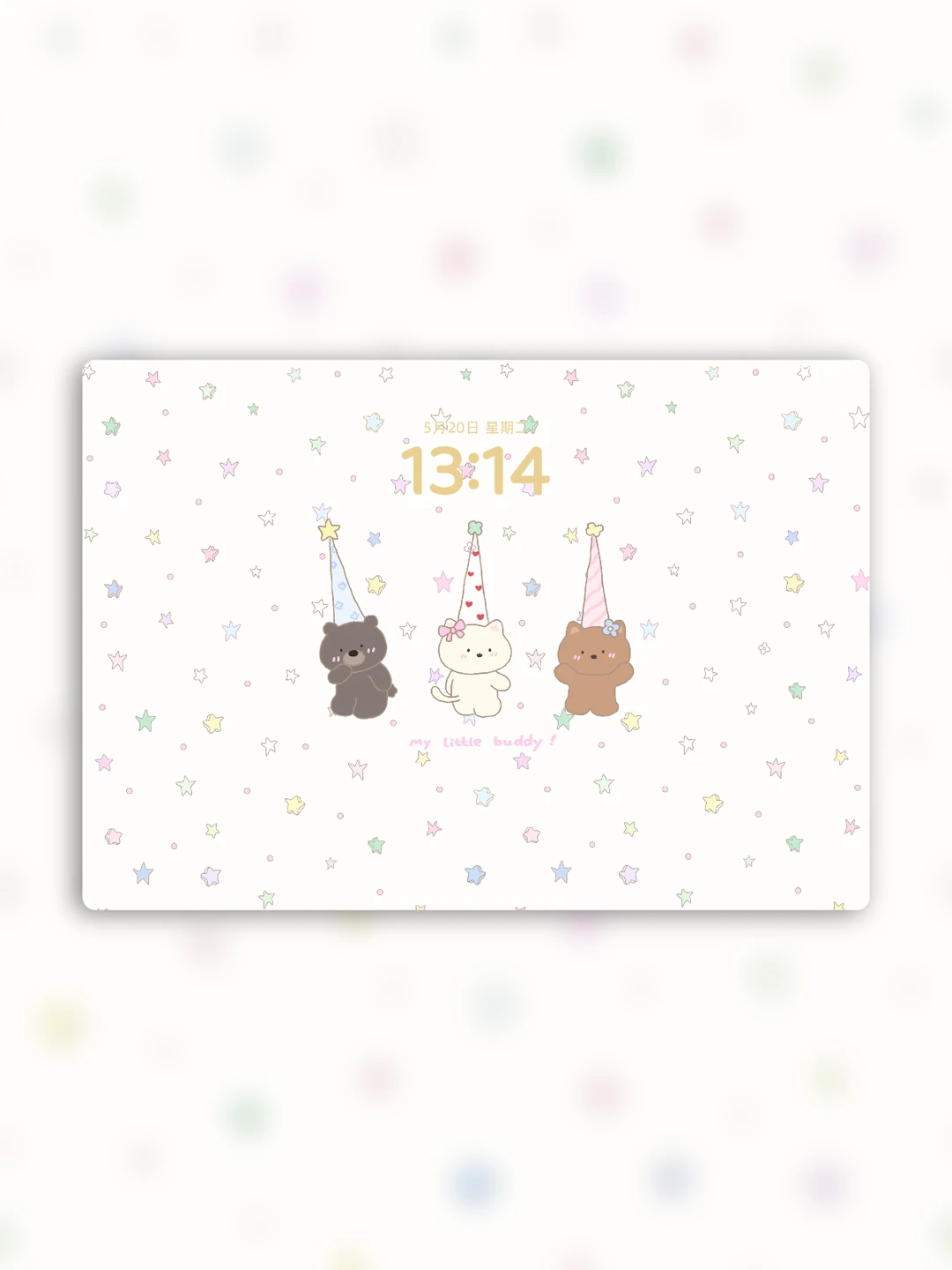 iPad壁纸分享|可爱毛茸茸壁纸来啦