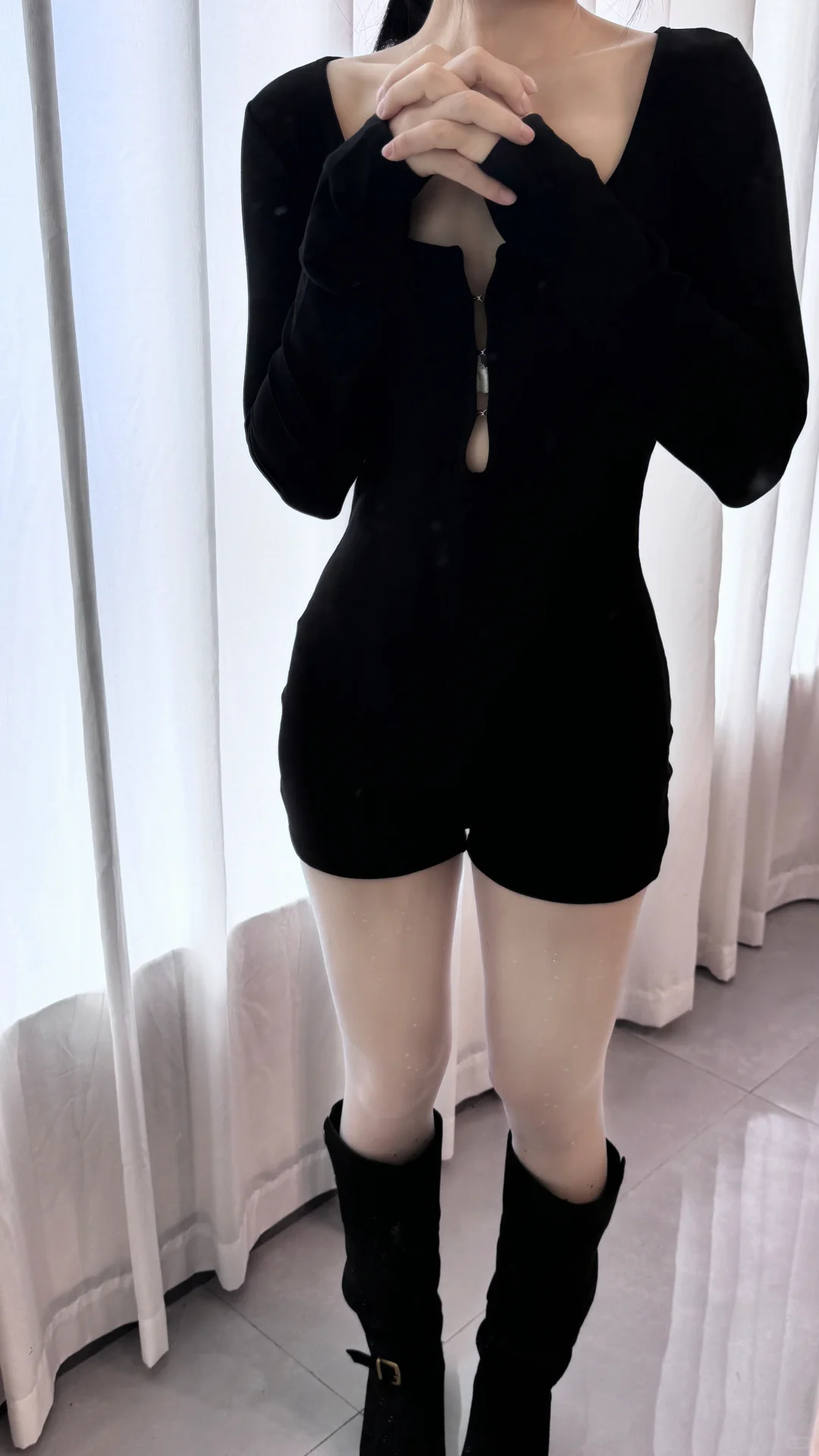 好消息接到寄拍了 坏消息是性感赛道