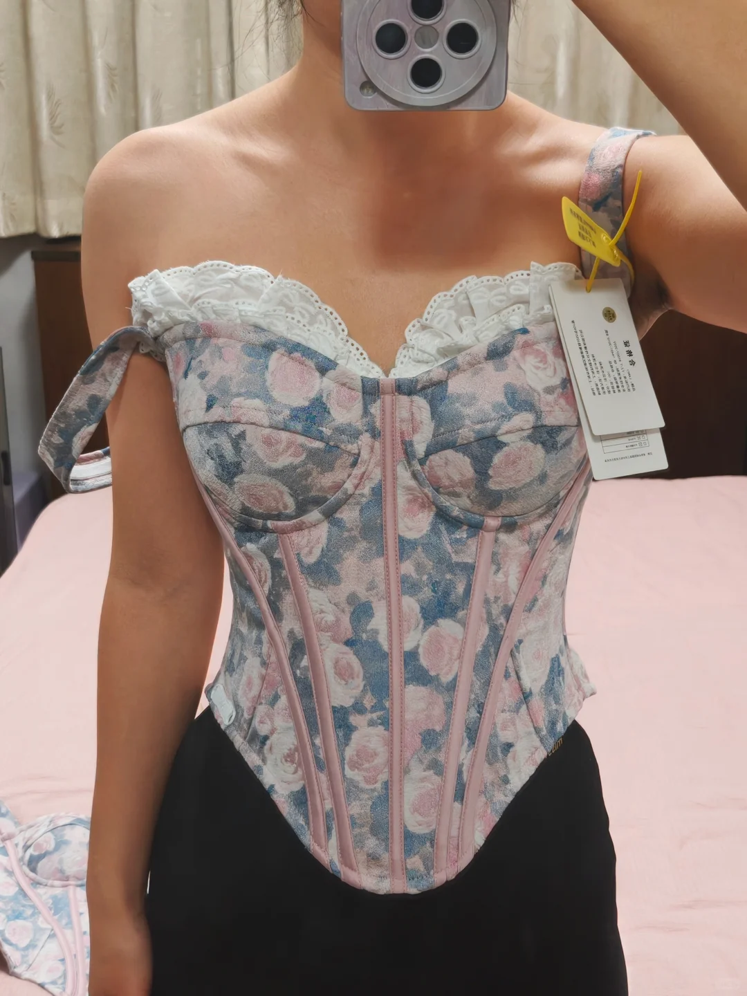 B杯 腰围卡码如何选LANYI的爱丽丝鱼骨胸衣