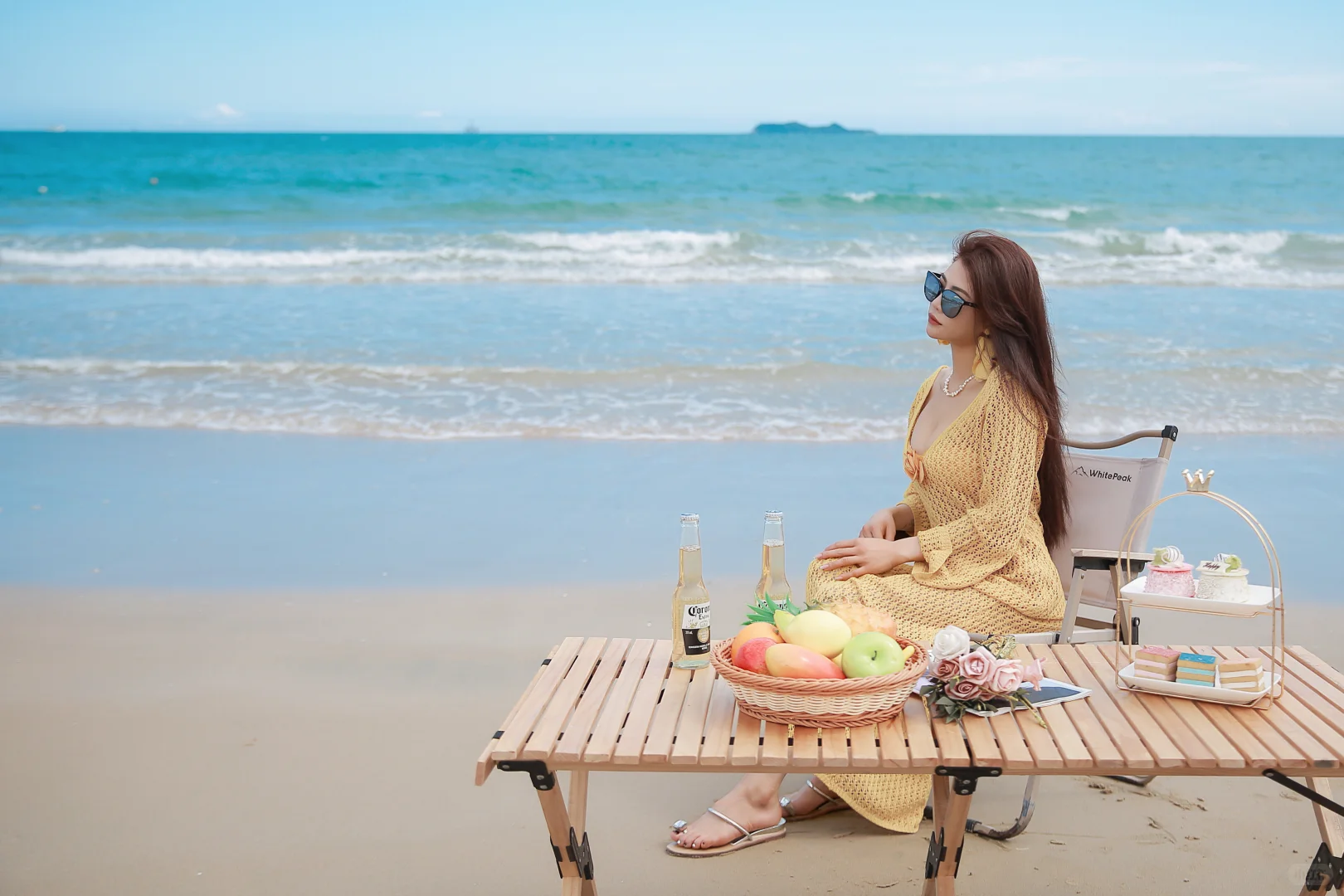 赴一场海边比基尼的浪漫出逃😛