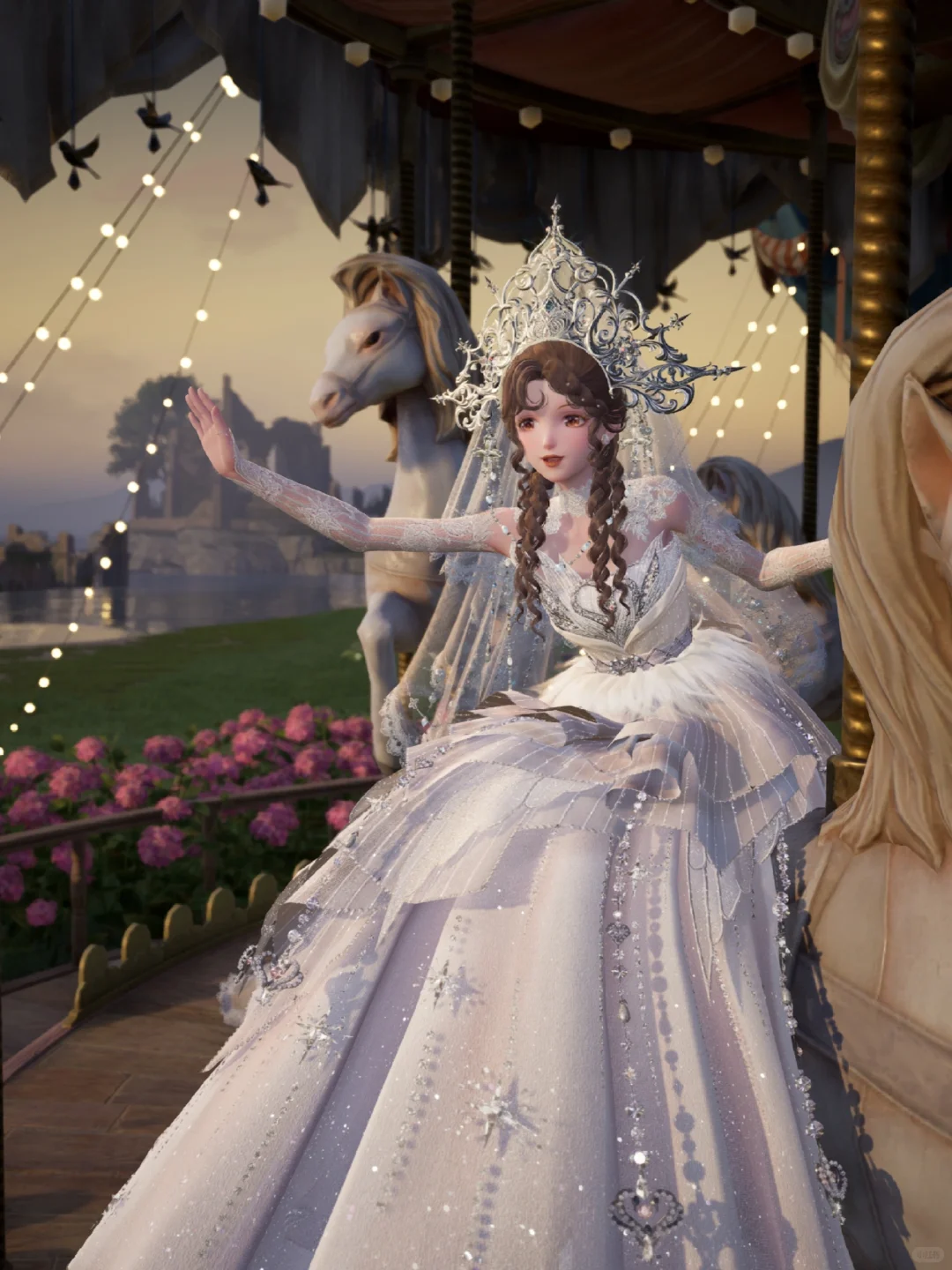 亲爱的狗叠，以后能否设计一套蕾丝婚纱