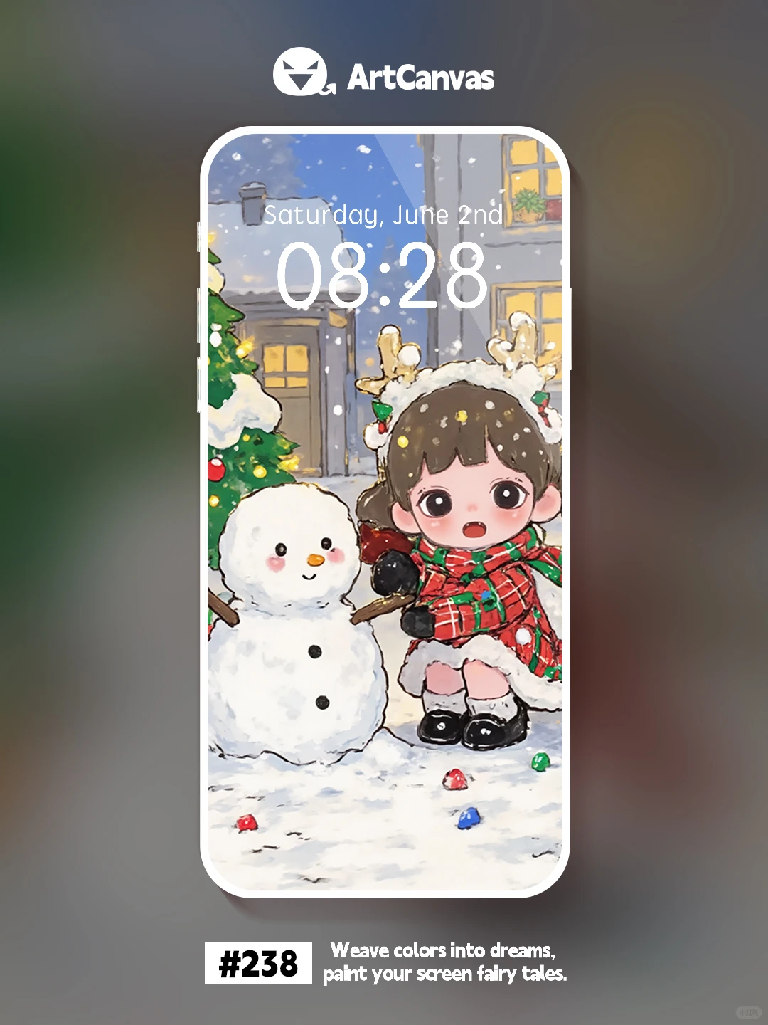 壁纸238｜圣诞🎄Zoraa⛄️