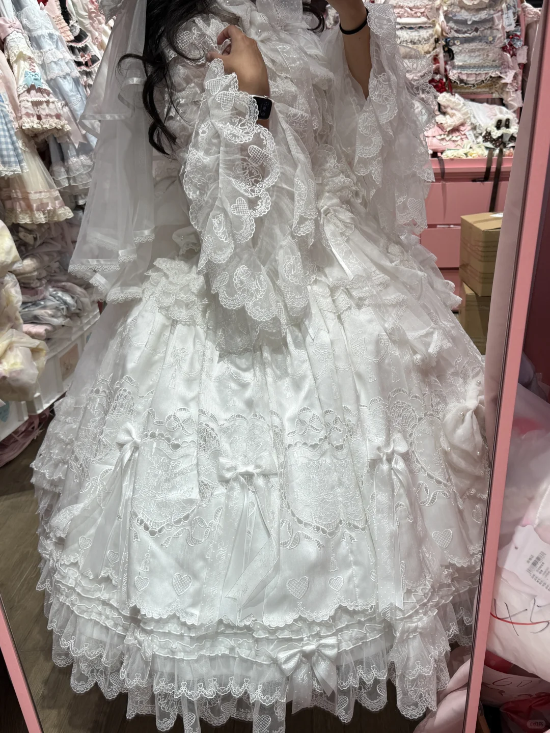 蕾丝人型大码三型试穿repo