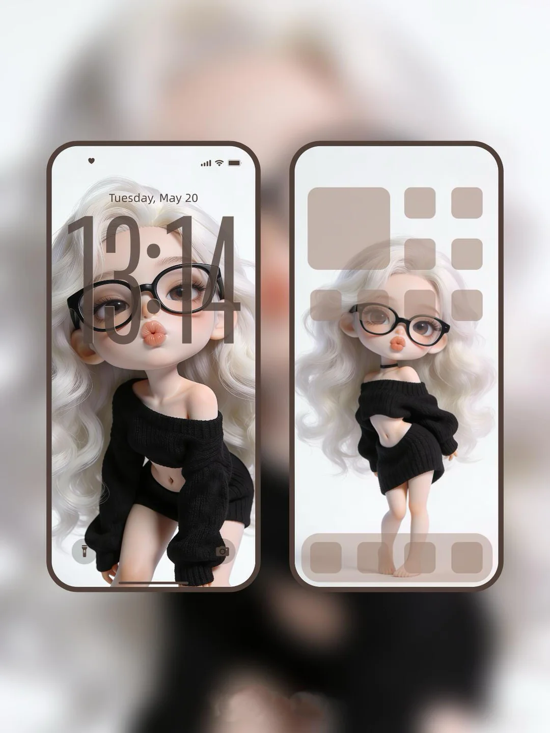 𝒔𝒉𝒂𝒓𝒆 | ios26全屏景深壁纸👓