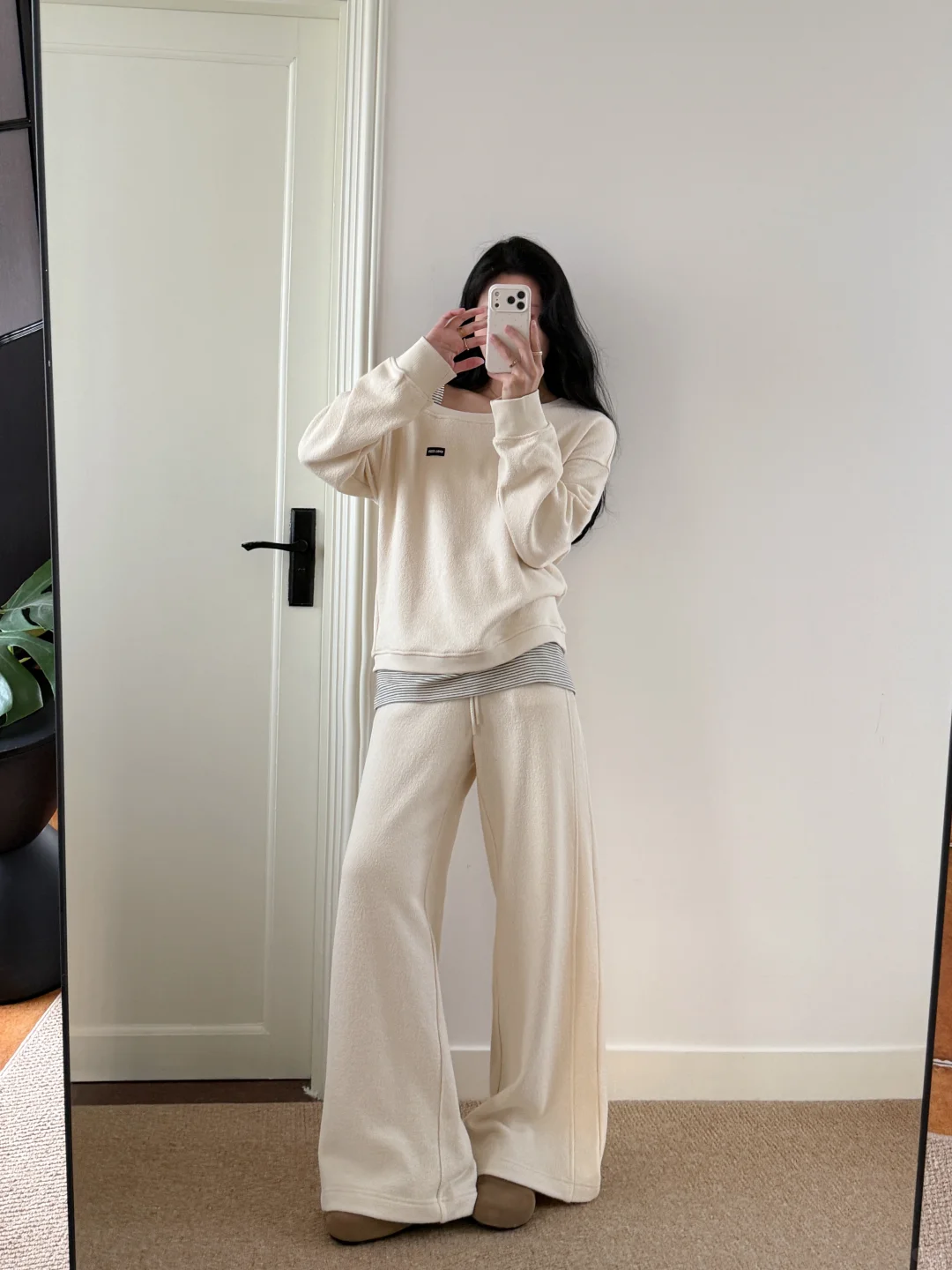 OOTD｜懒人本命套装🤍