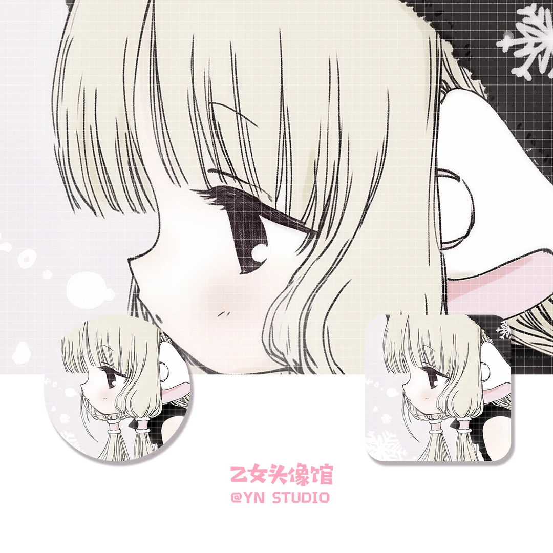 人形电脑天使心|冬季小叽头像❄️