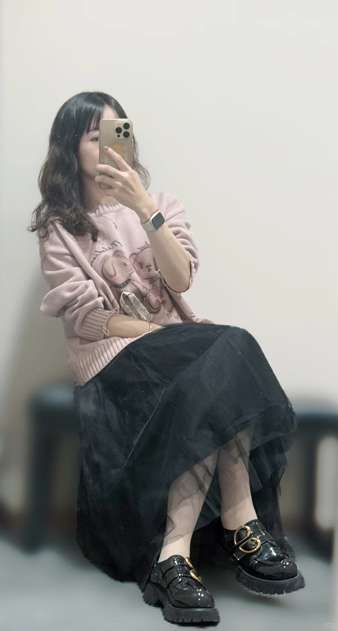 通勤肉丝穿搭 | 今天是秋冬温柔甜妹💕