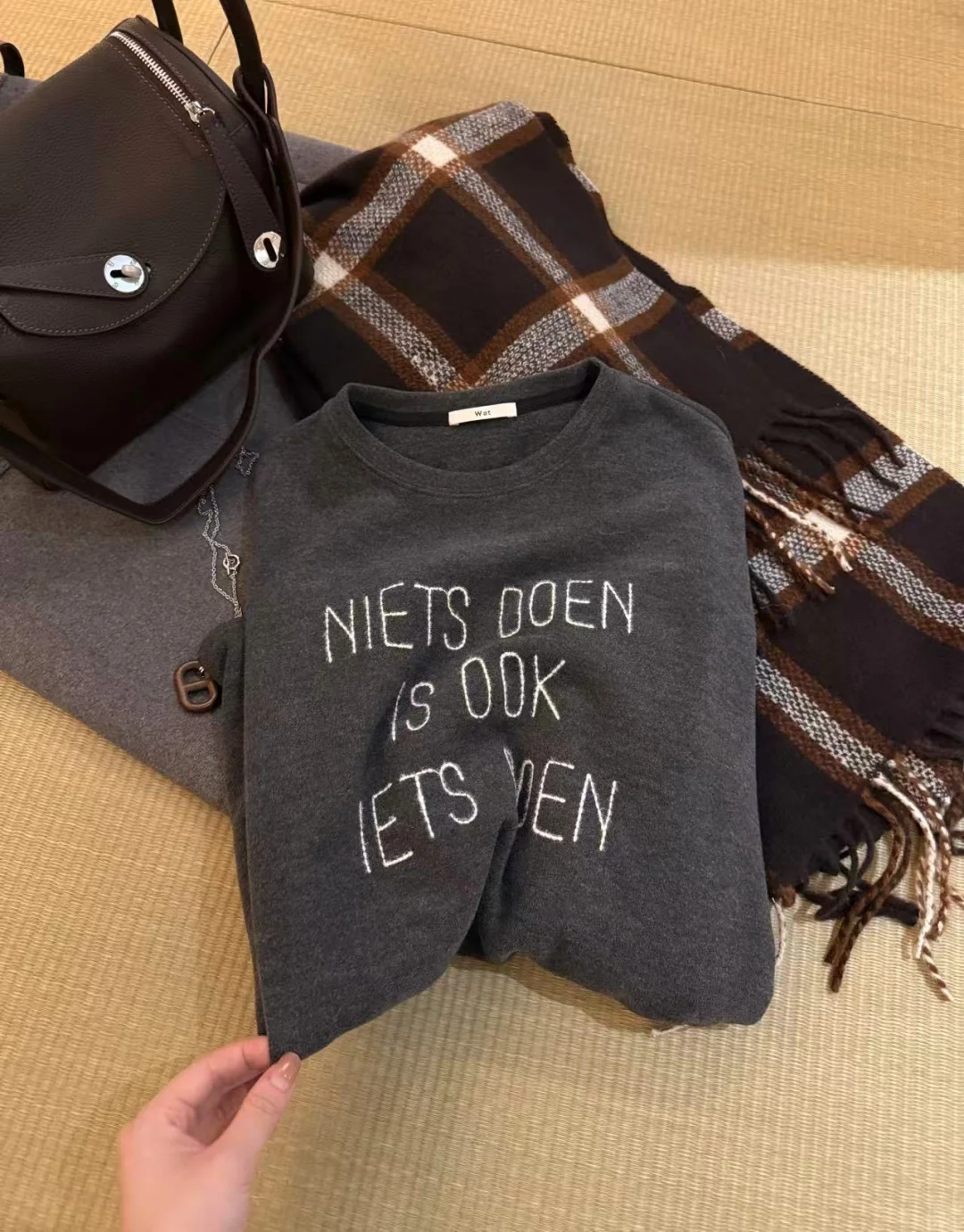 这样穿真的好韩好爱～～