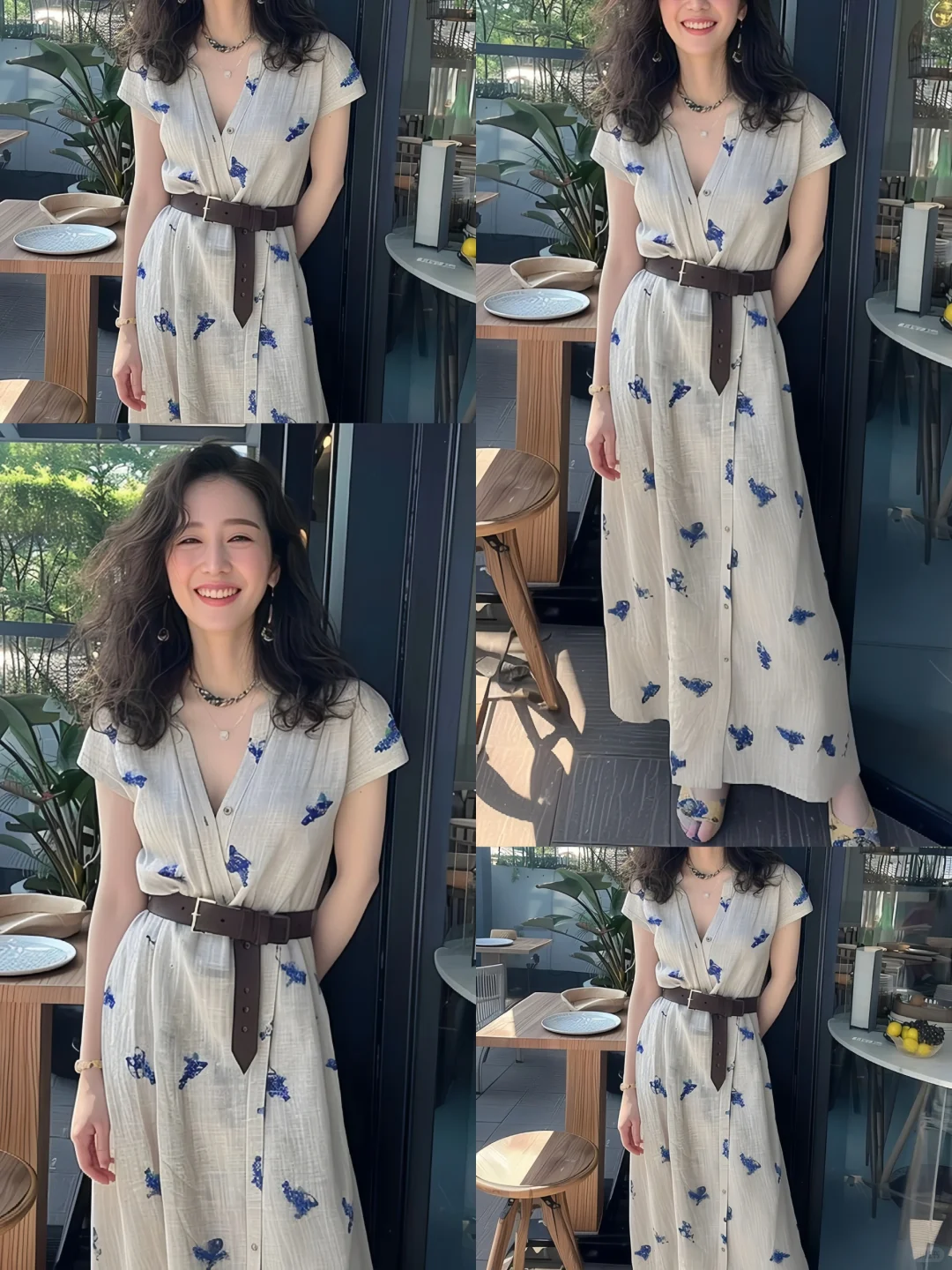 哥弟这件小裙子我可以从早春穿到盛夏！