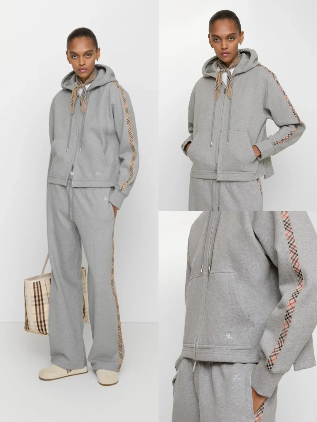 Burberry高级运动风｜经典格纹邂逅休闲舒适