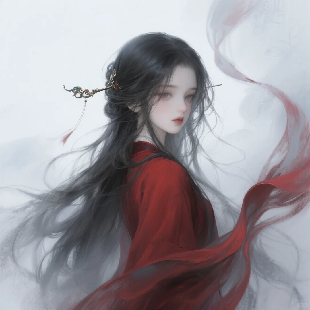 红衣胜雪没白头