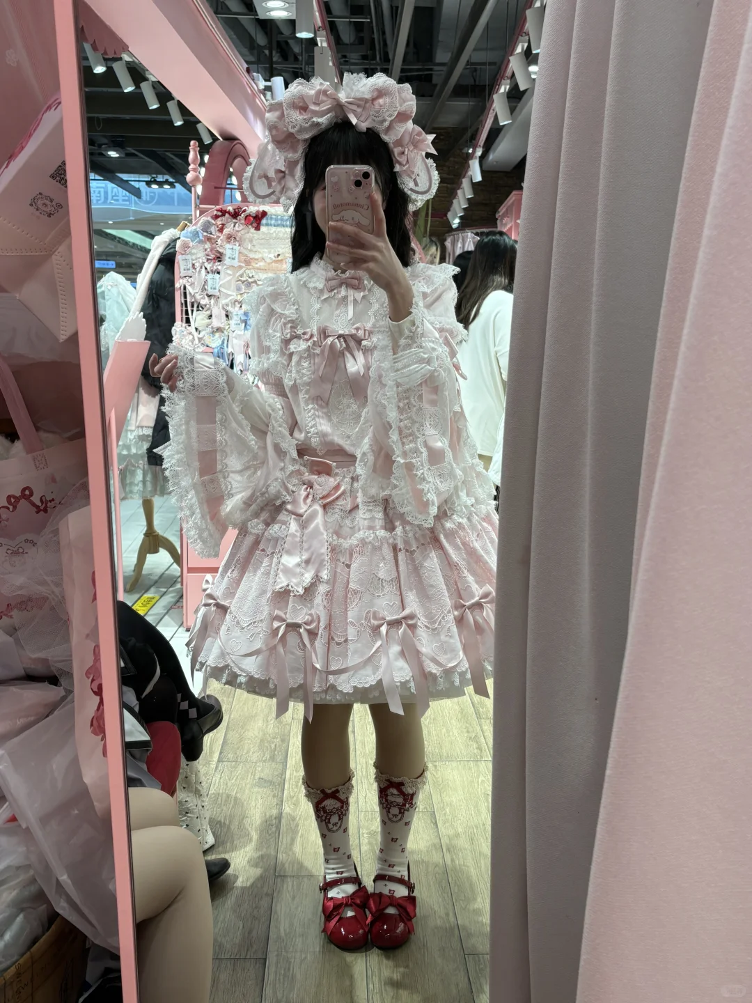 花匣蕾丝人形新品试穿