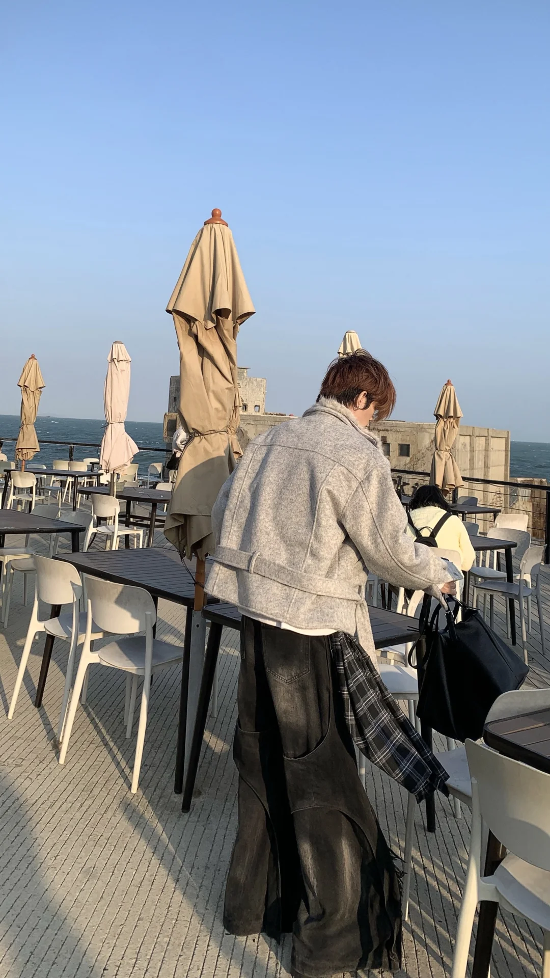 喜欢海边的氛围感.