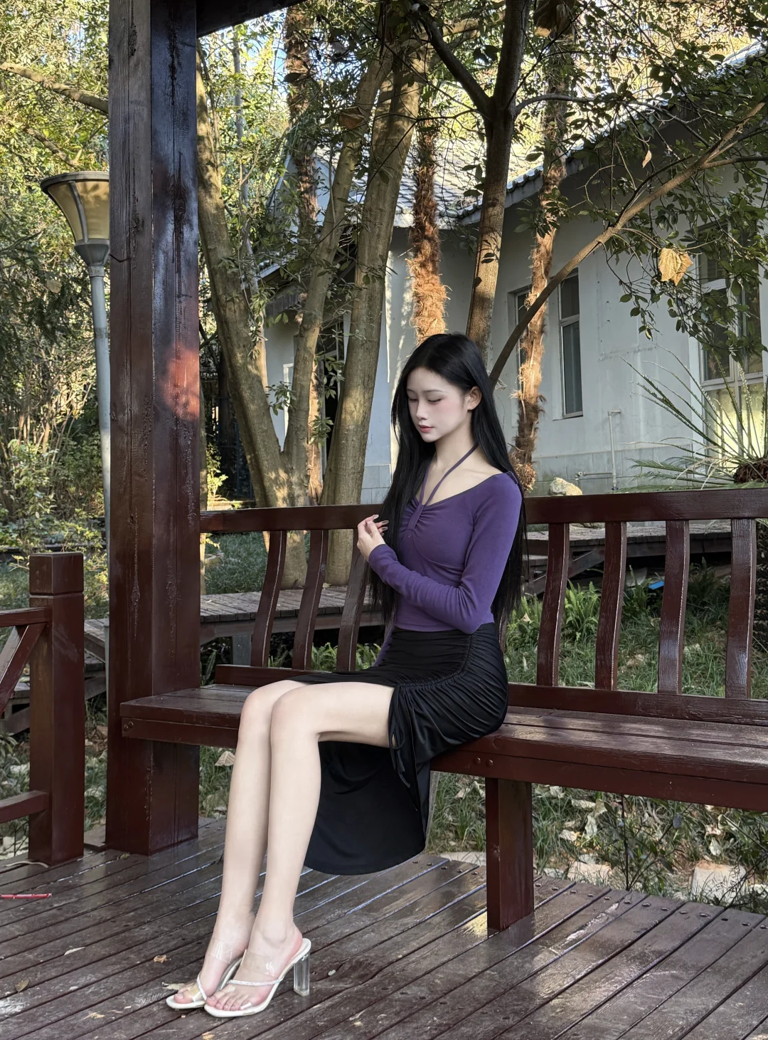 紫色也很有韵味～