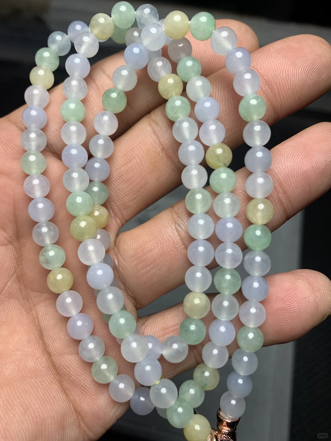 天然缅甸翡翠项链