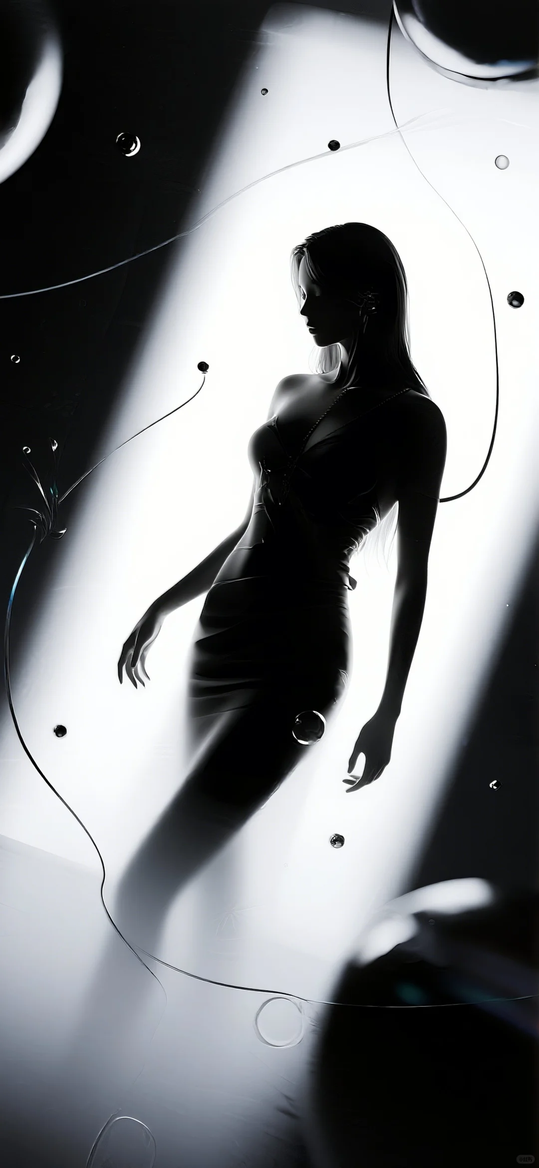 氛围感人像壁纸，梦境与现实仅仅一墙之隔