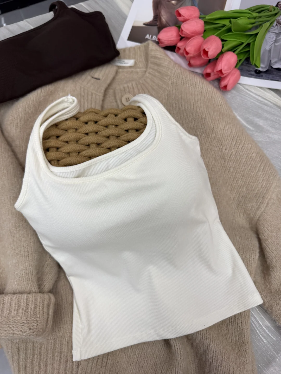 一眼就爱上的舒适吊带～