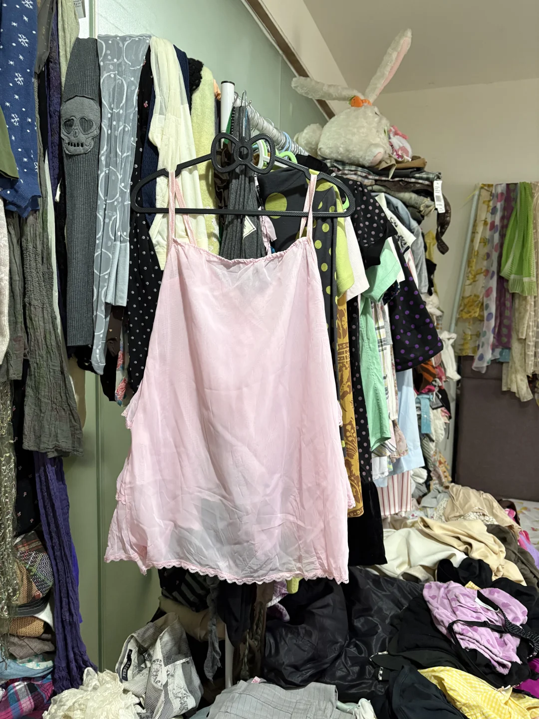 日系可爱少女奈奈风 蕾丝刺绣花朵拼接款雪