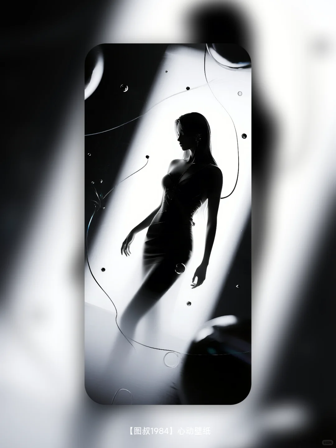 氛围感人像壁纸，梦境与现实仅仅一墙之隔