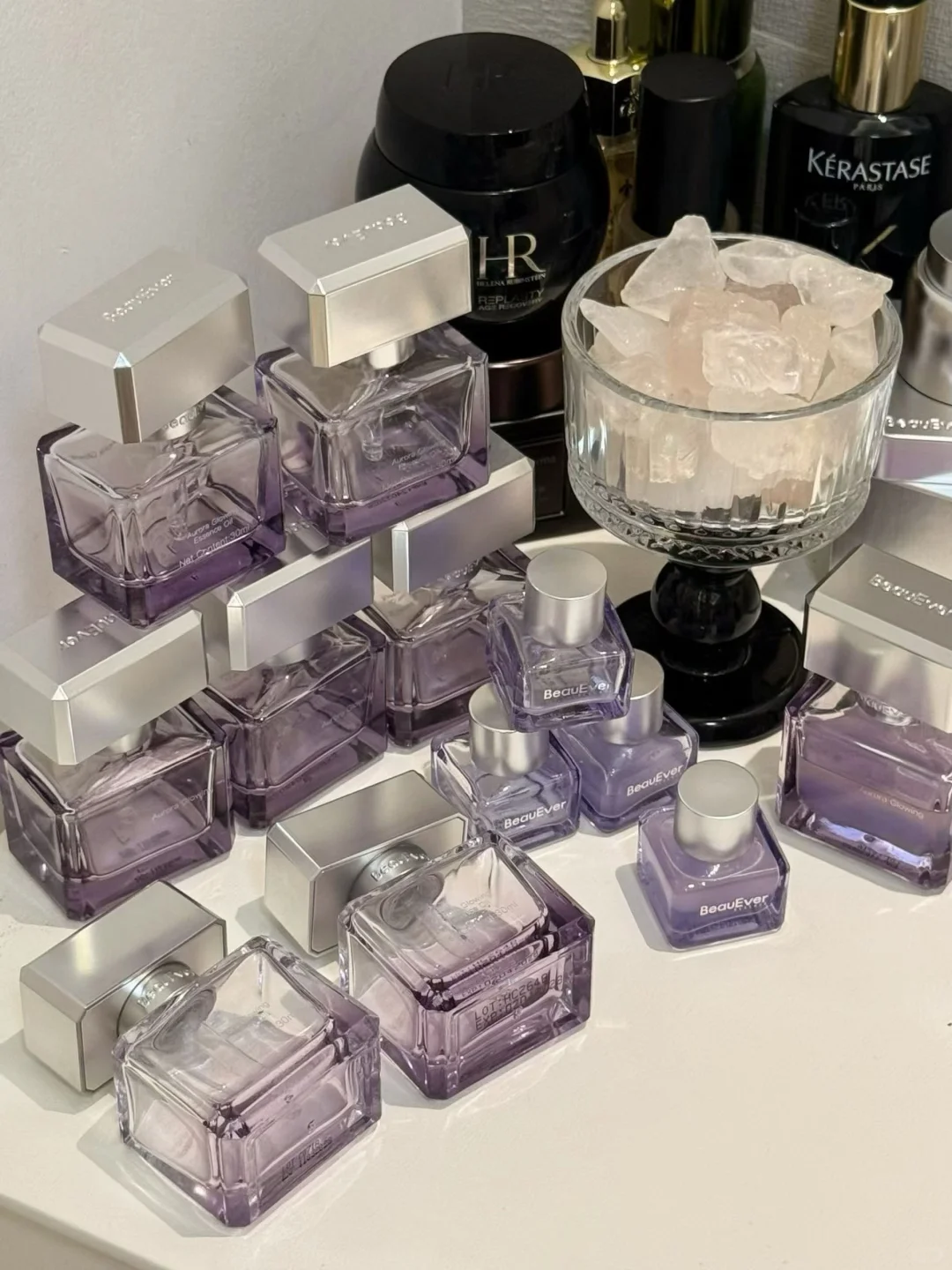 我爱的紫色小瓶子们💕