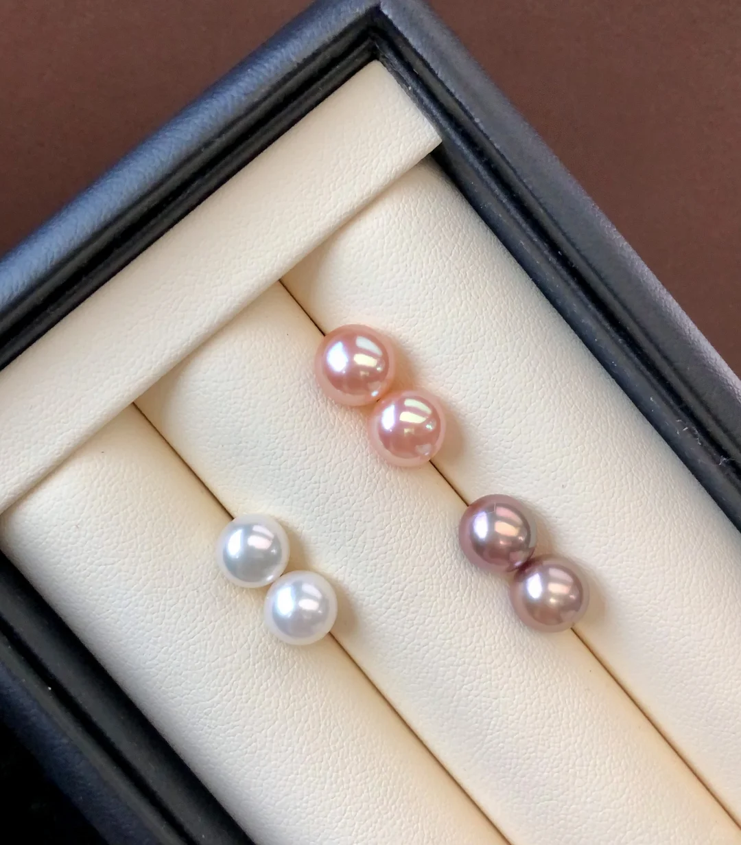 ❣️48y|打包三对天然珍珠耳钉