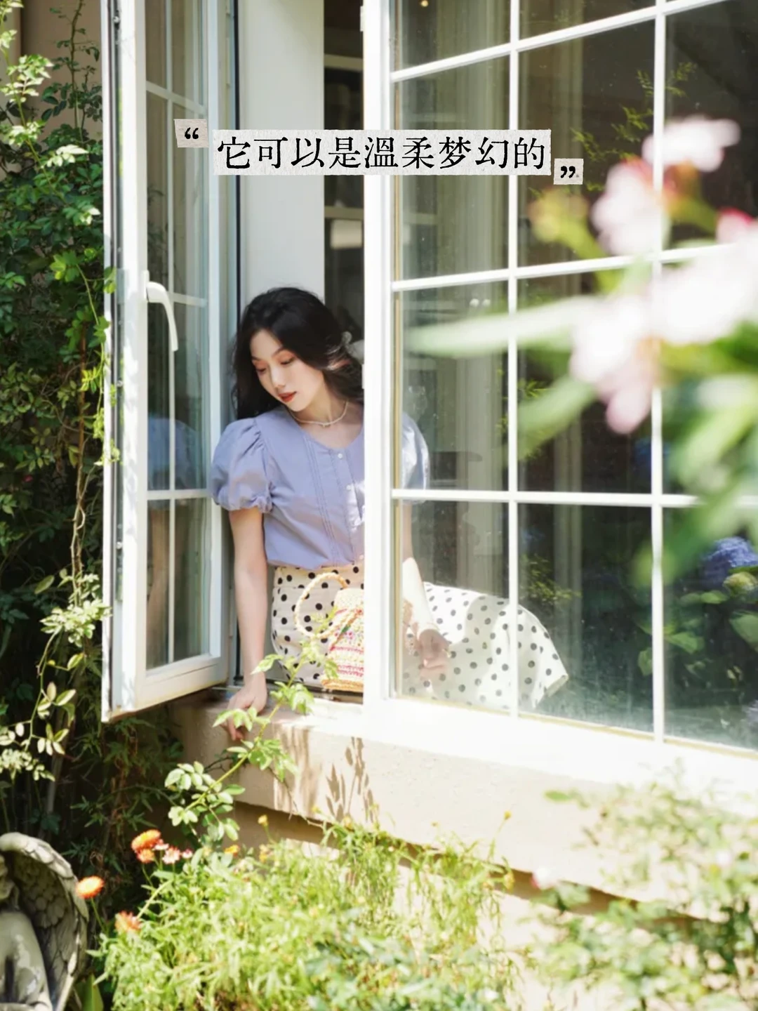 ❤️穿了7年的法式波点裙