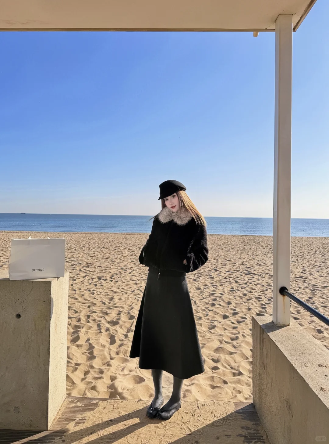 Aranya 冬日 海边🐚