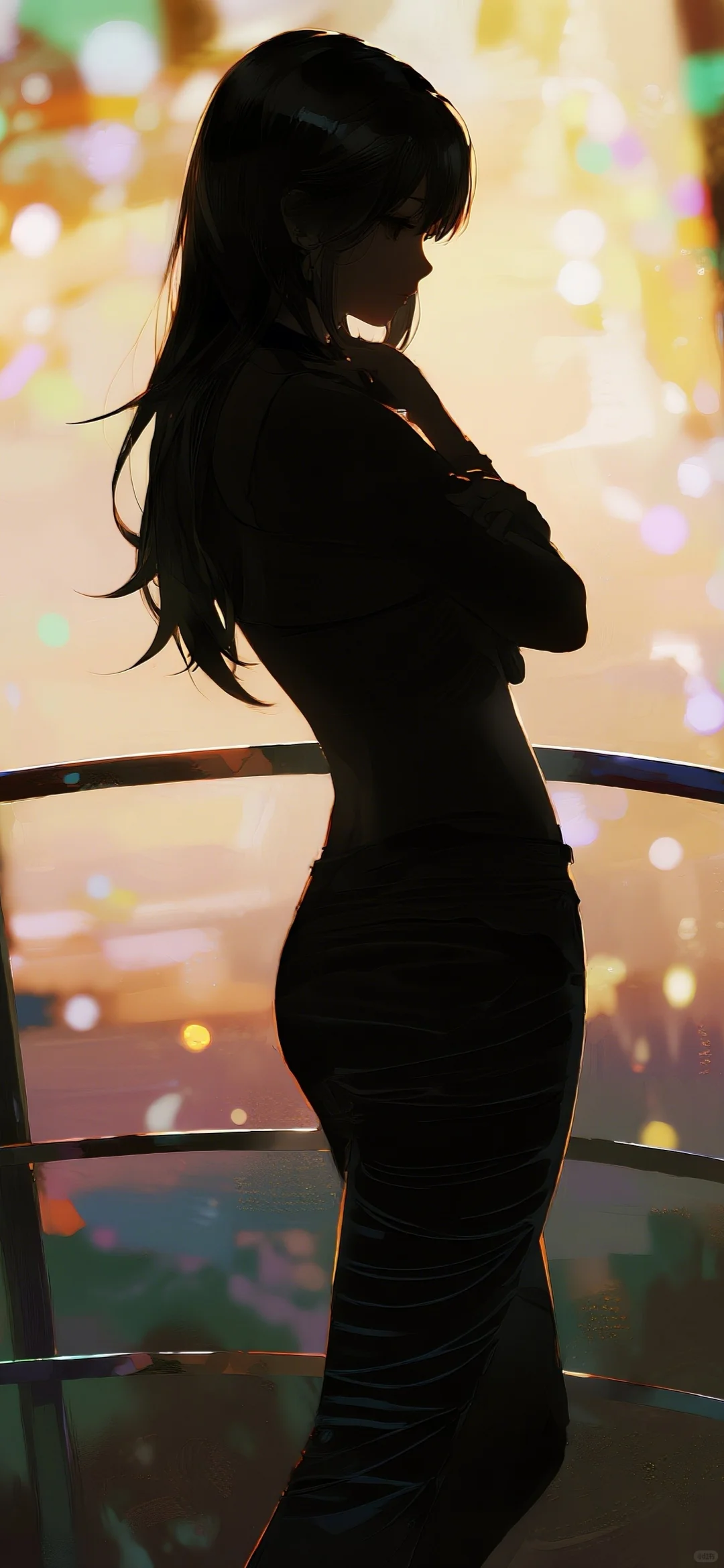 氛围感人像壁纸，梦境与现实仅仅一墙之隔