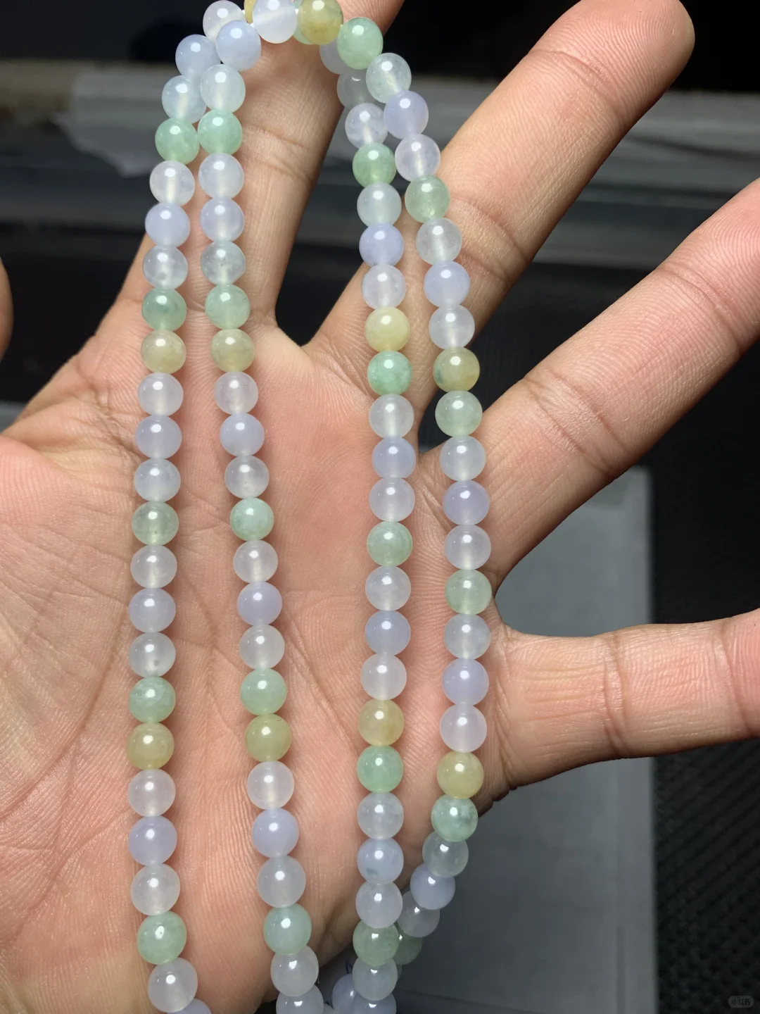 天然缅甸翡翠项链