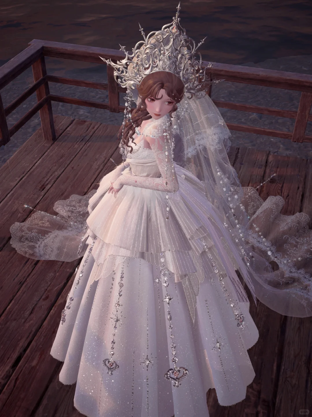 亲爱的狗叠，以后能否设计一套蕾丝婚纱