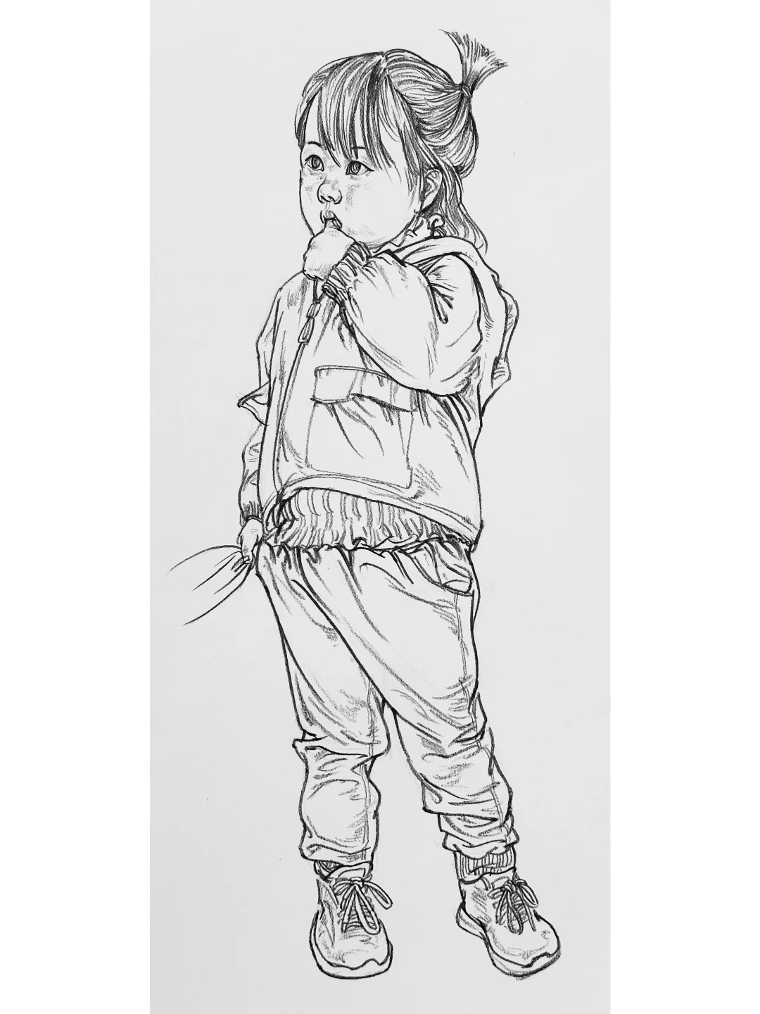 线性人物速写训练