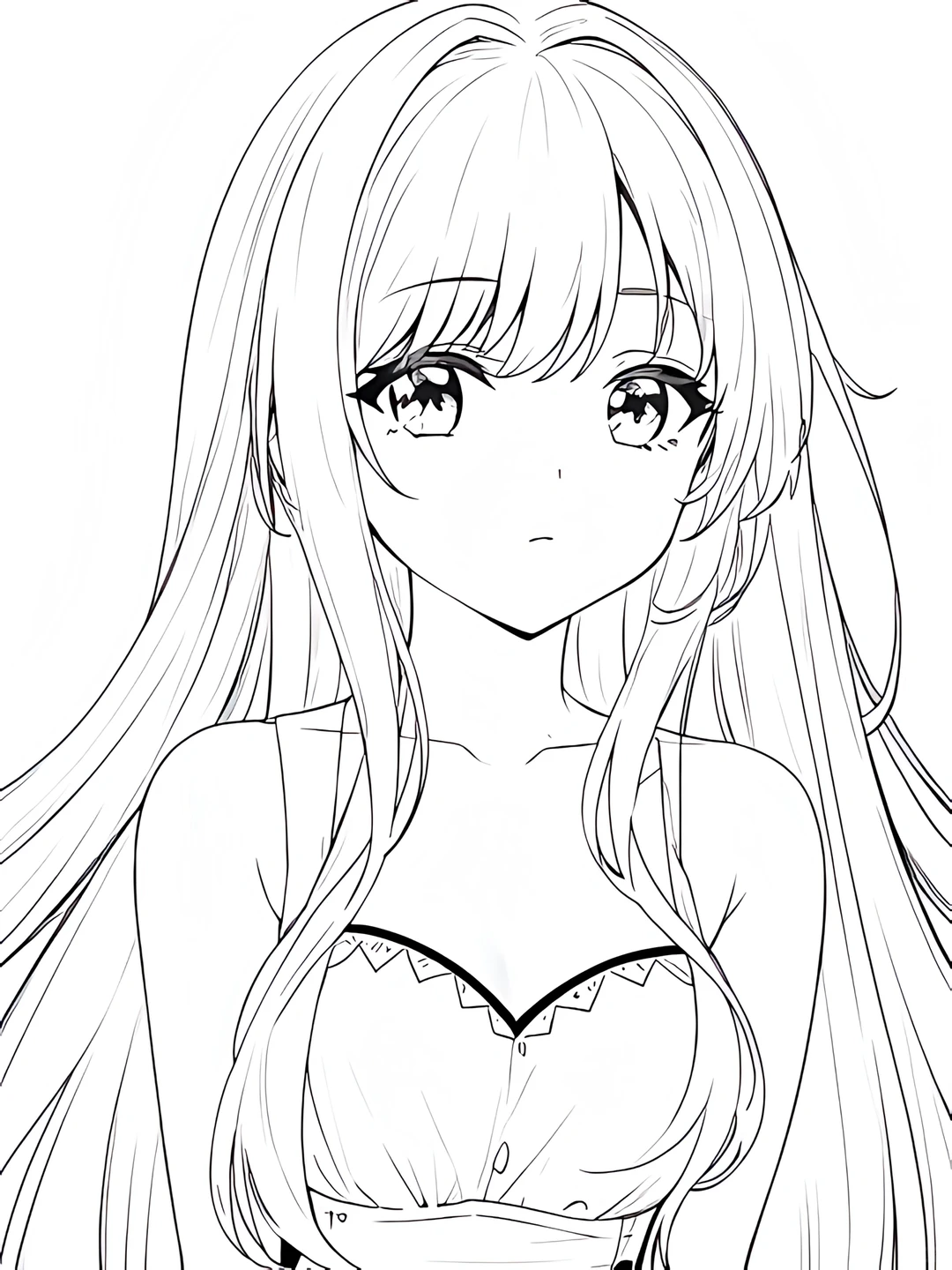 爱与被爱的关系大概就是Ⅰ线稿