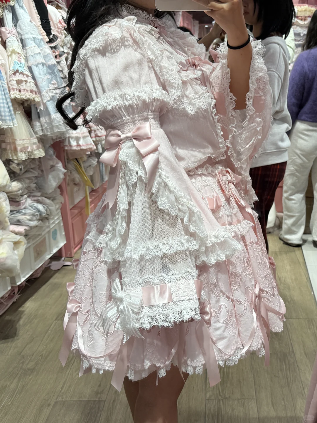 蕾丝人型大码三型试穿repo