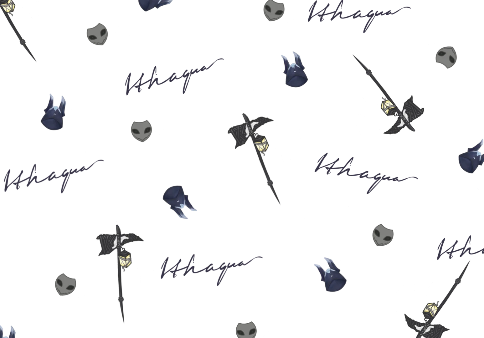 搓了伊塔属性壁纸（含横竖版透明底手绘素材）