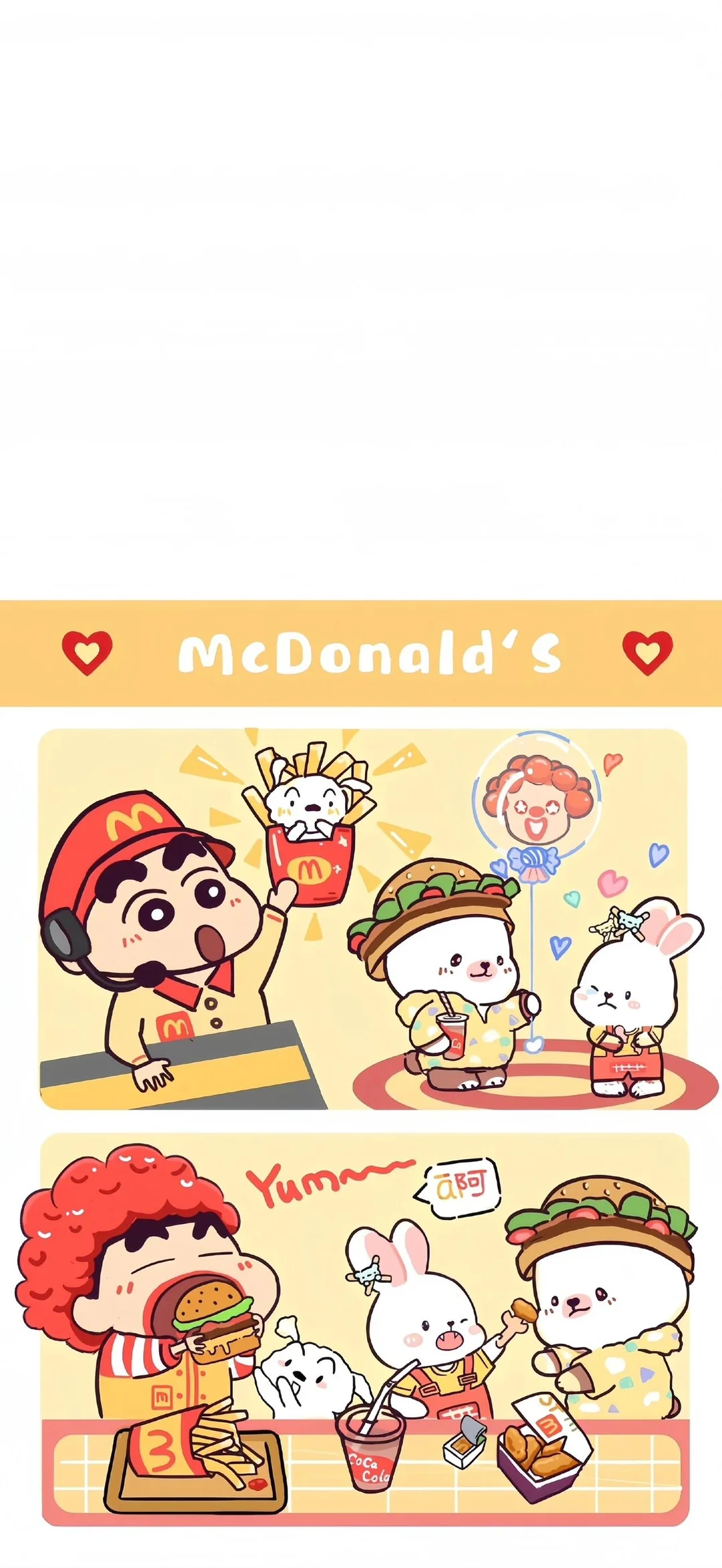 蜡笔小新壁纸套图 麦门永存！