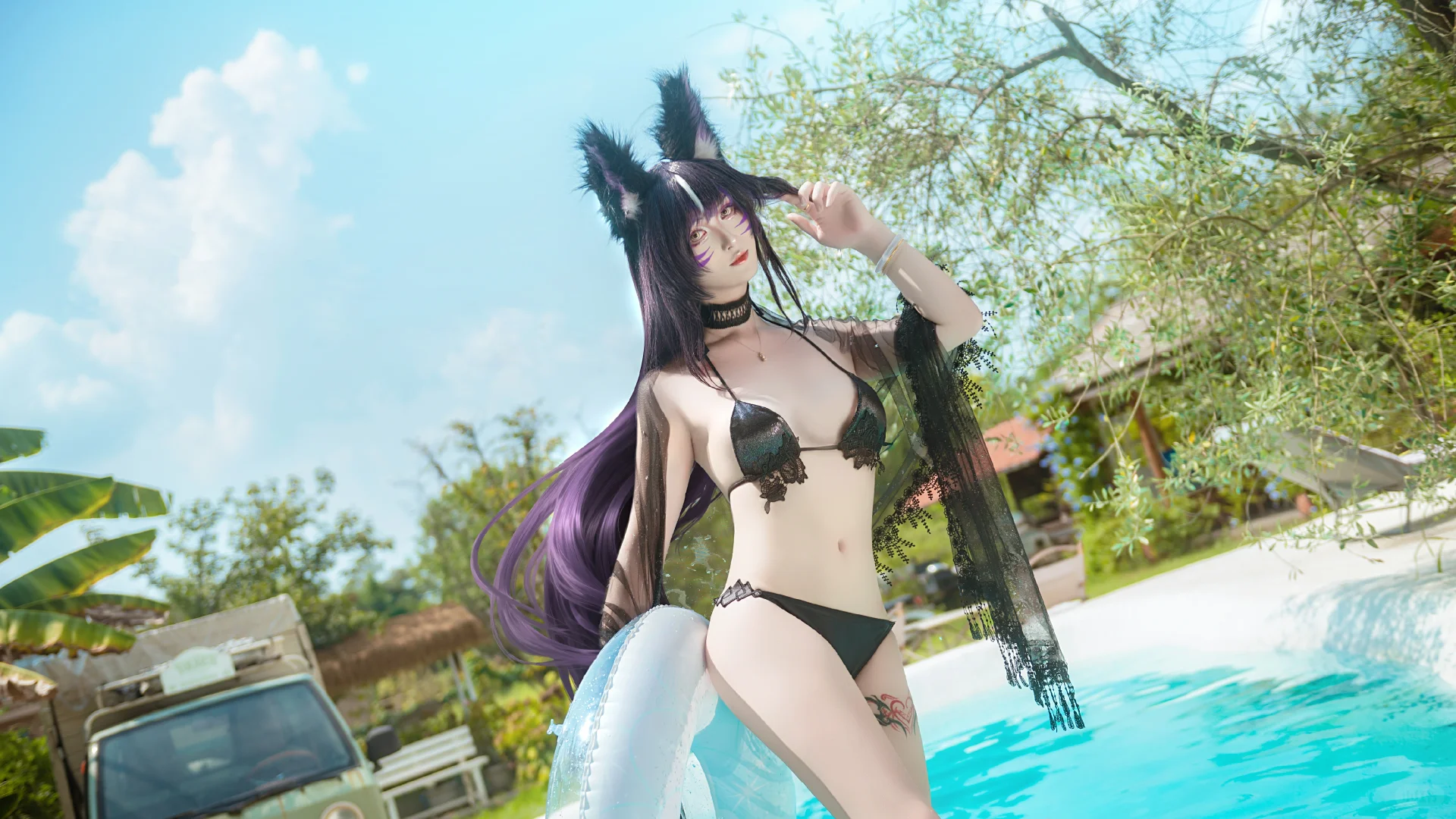 冬天了，给大家看看泳装