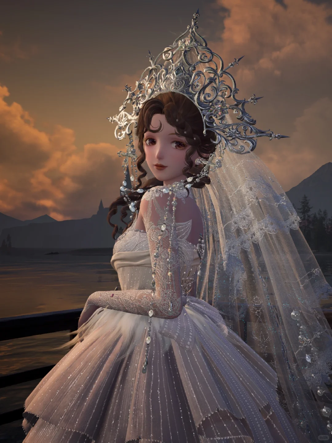 亲爱的狗叠，以后能否设计一套蕾丝婚纱