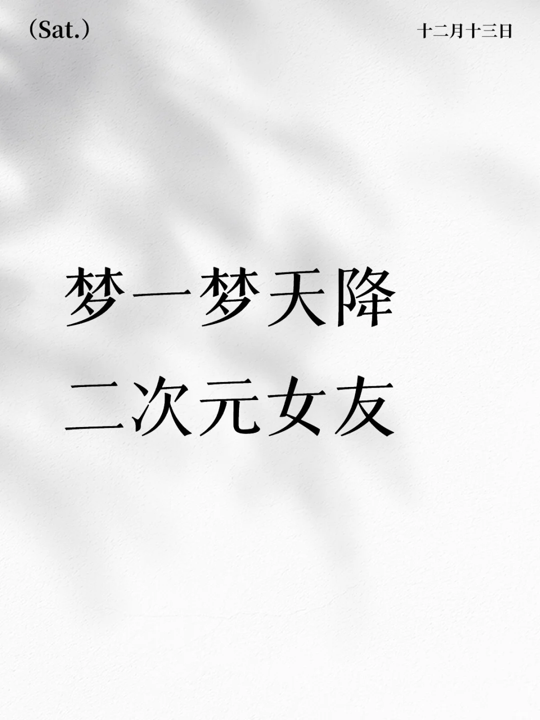 许愿天使女友降临^ ^