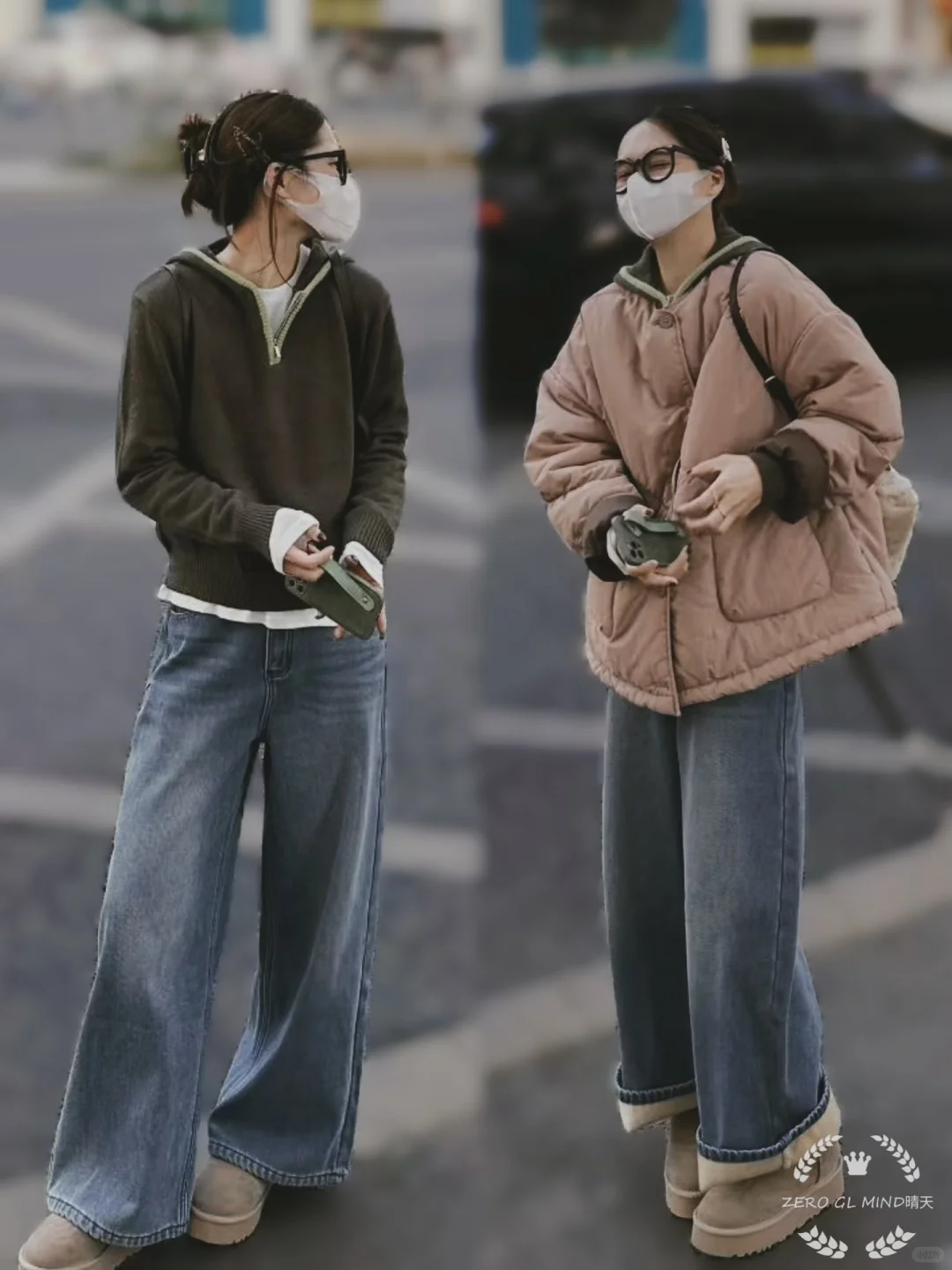 韩系松弛感的松弛感穿搭！